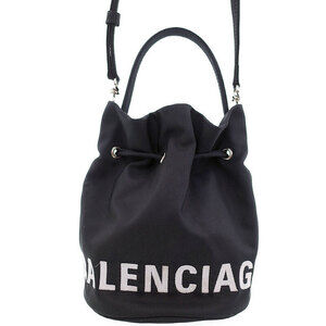 Balenciaga Wheel XS Drawstring Bucket Bag